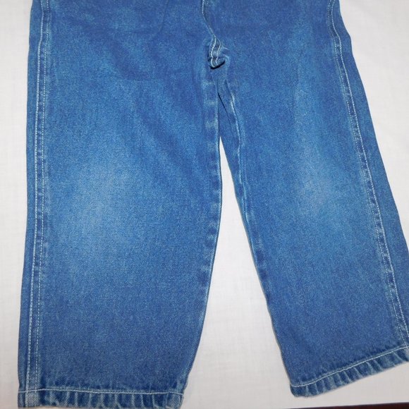 Mightymac Sports NHL Ottawa Senators Logo Toddler 3X Denim Overalls - Picture 4 of 8